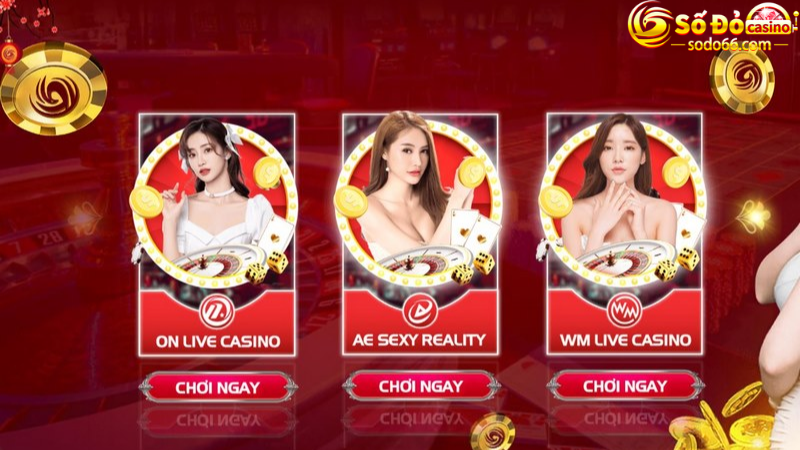 Sảnh game bài - Live Casino